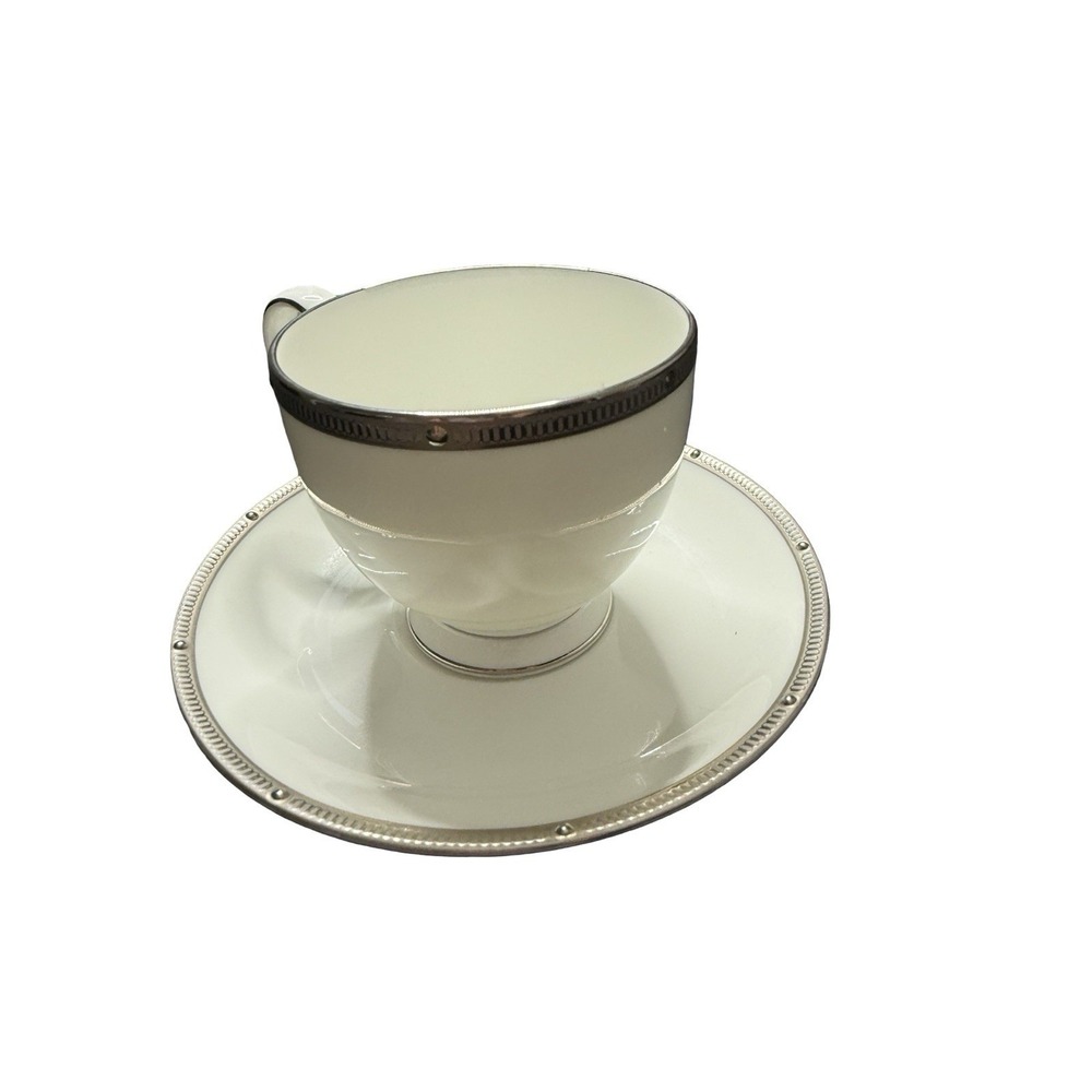 Noritake Rochelle Platinum Cup & Saucer 2461851